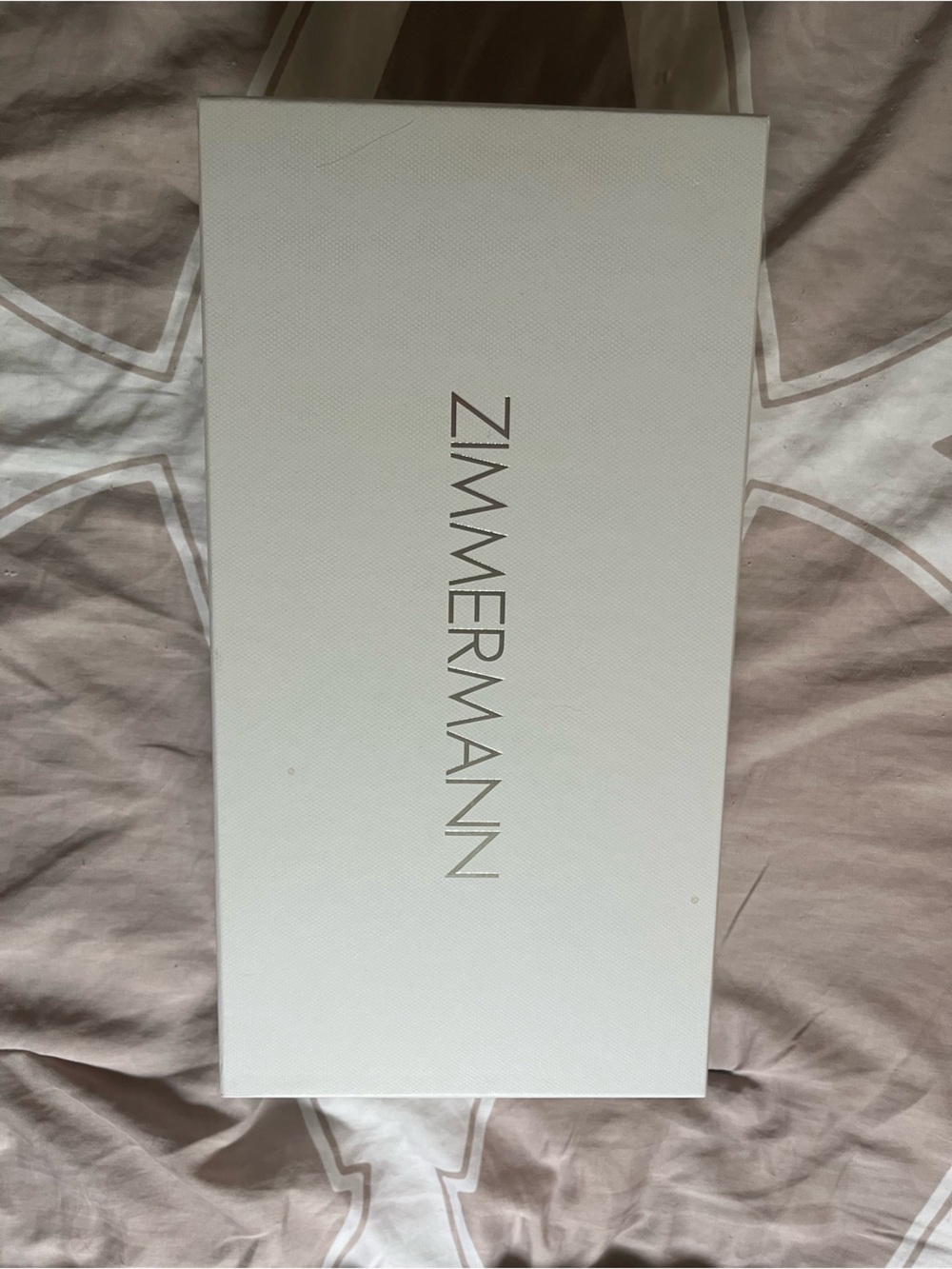Zimmermann Cream Woven Mary Jane Flats with Gold Buckle - Picture 7 of 8